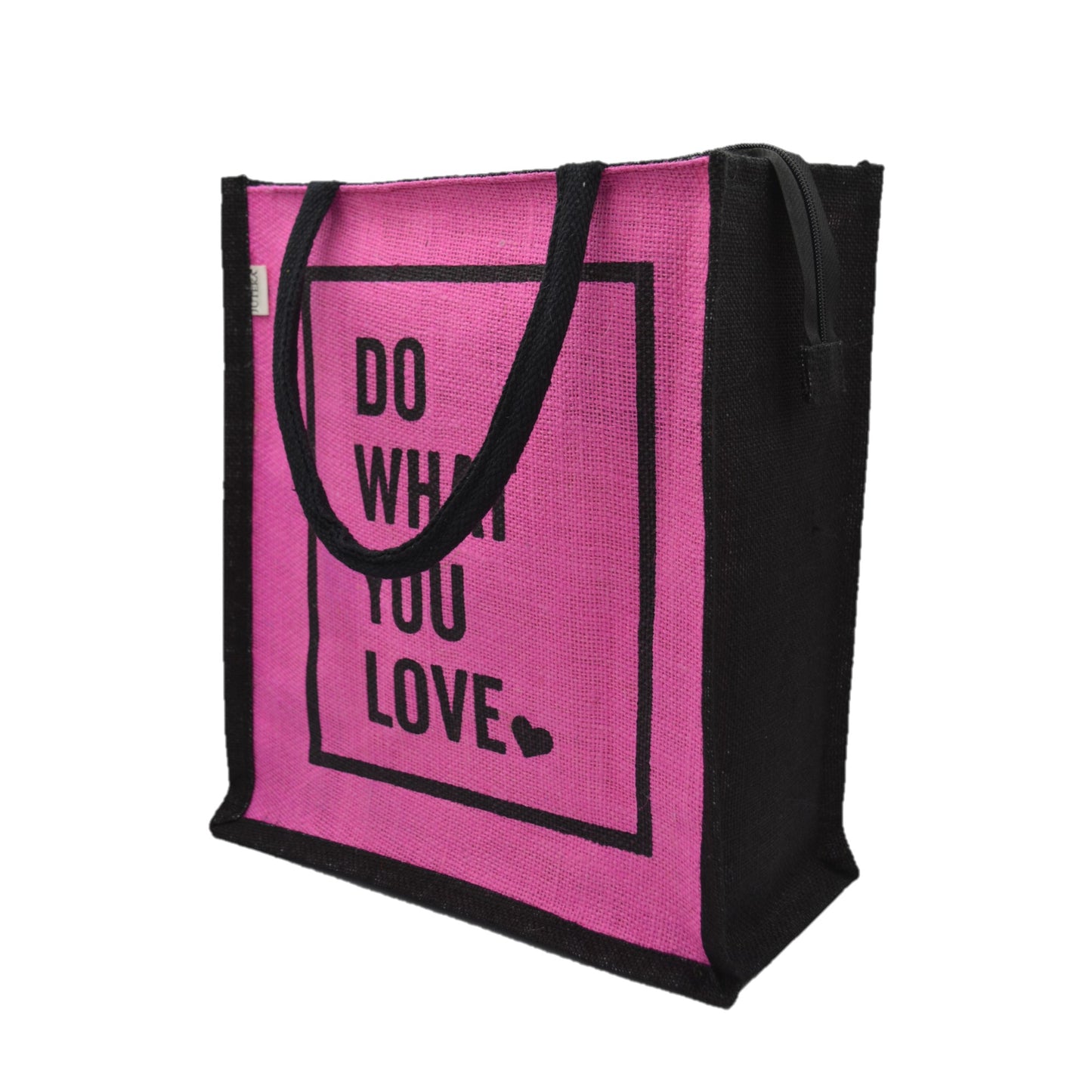 Jute Tote Bag – "Do What You Love"