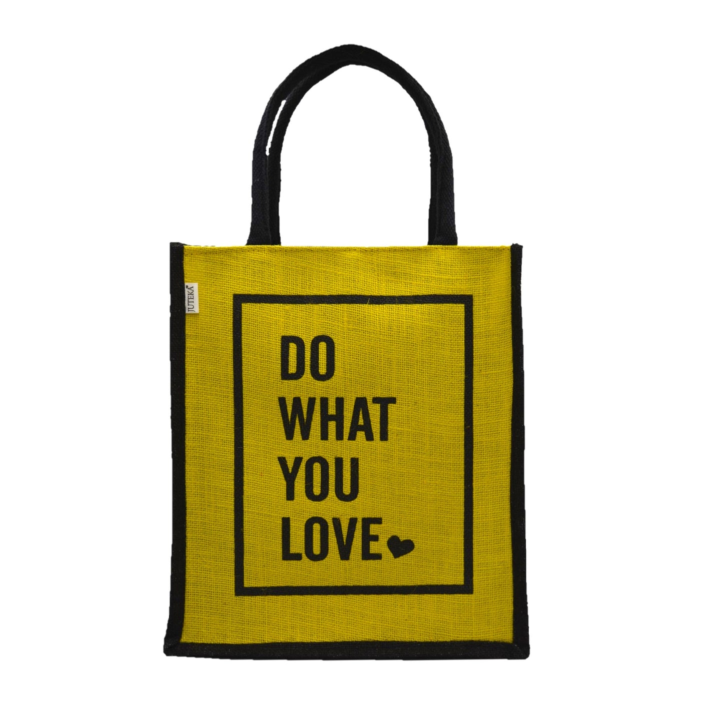 Jute Tote Bag – "Do What You Love"