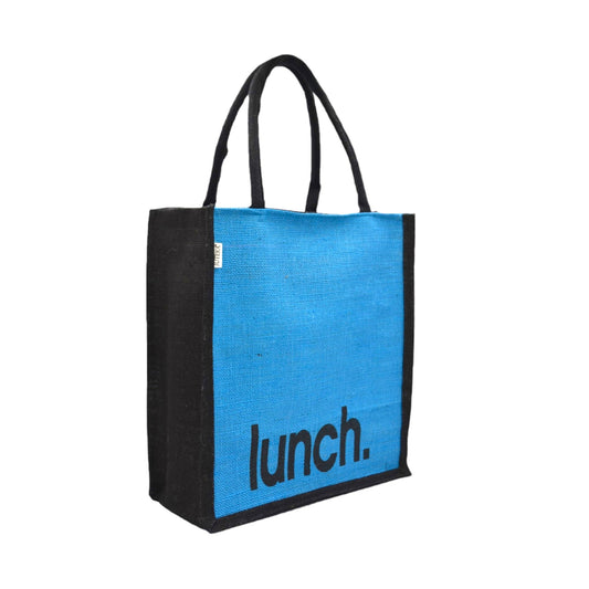 Jute Lunch Tote Bag