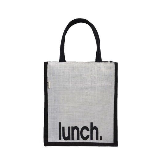 Jute Lunch Tote Bag