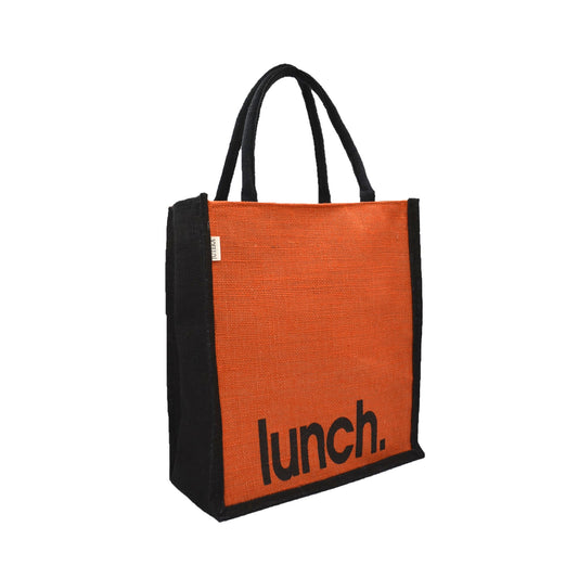 Jute Lunch Tote Bag