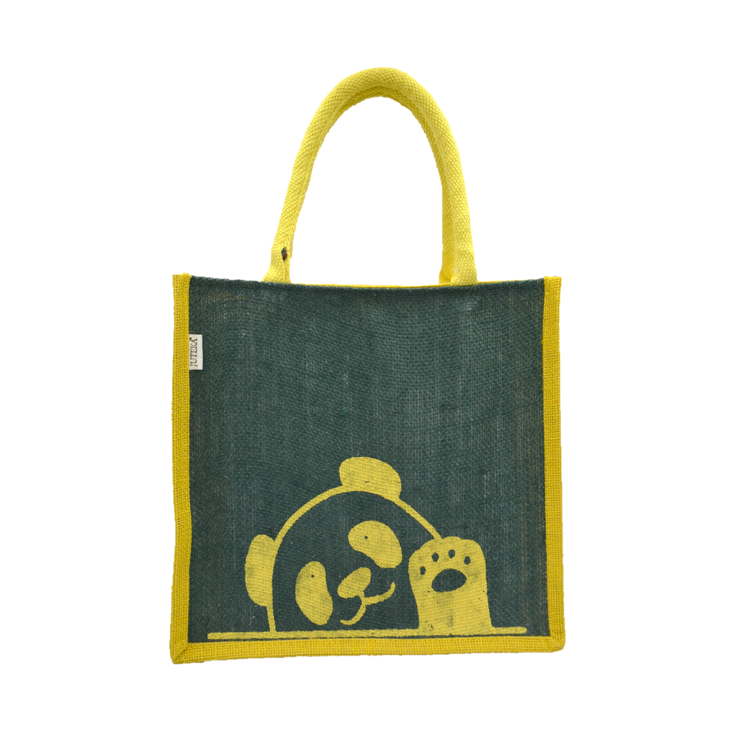 Jute Tote Bag (Panda)