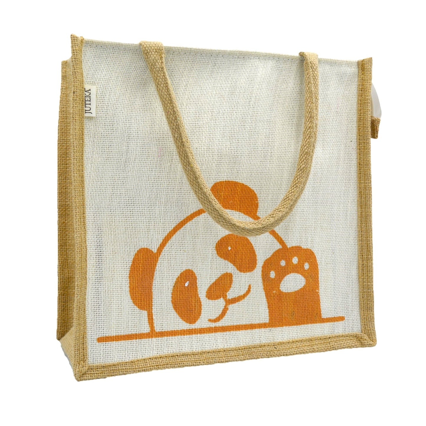 Jute Tote Bag (Panda)