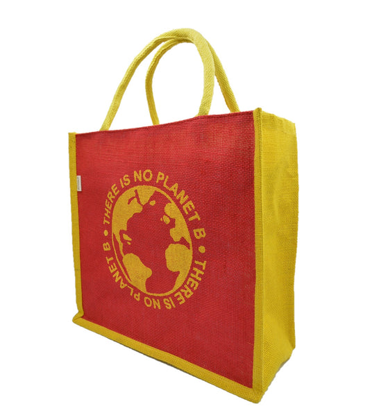 No Planet B - Jute Tote Bag