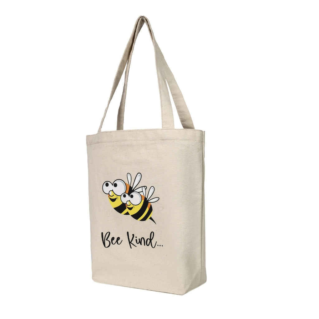 Bee Kind Canvas Cotton Tote Bag