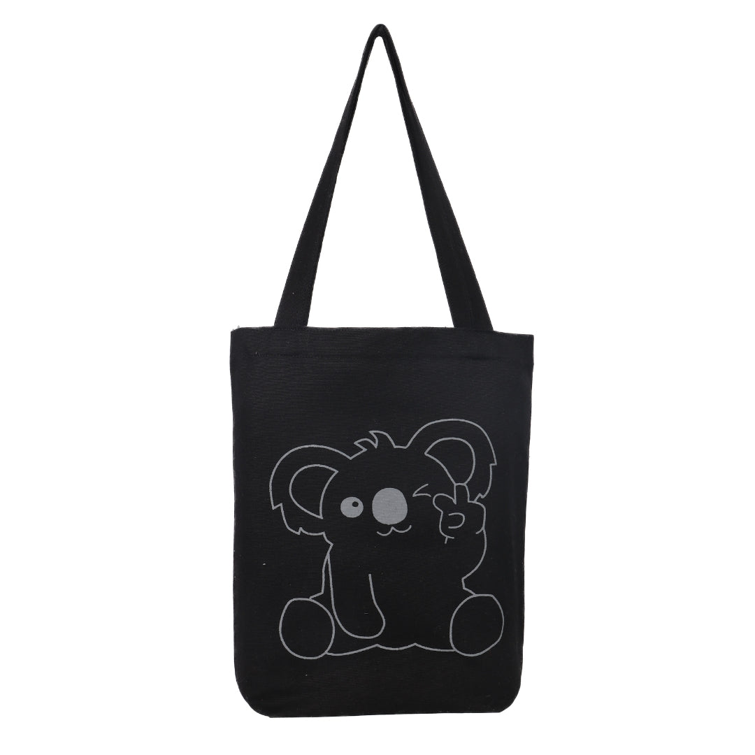 Cute Koala Cotton Tote Bag
