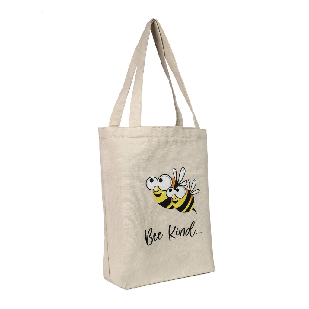 Bee Kind Canvas Cotton Tote Bag