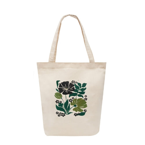 Botanical Cotton Tote Bag