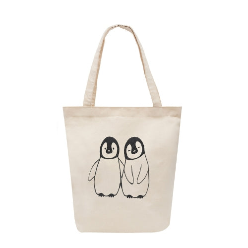 Cotton Tote Bag (Adorable Penguin Friends)
