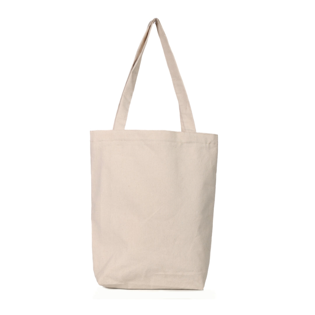 Abstract Floral Canvas Cotton Tote Bag