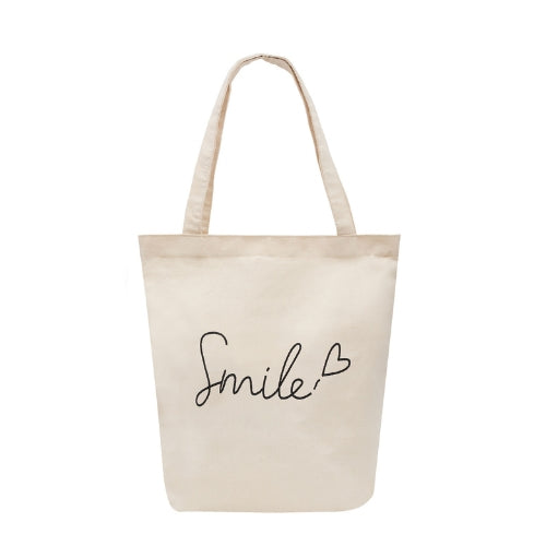 "Smile!" Cotton Tote Bag