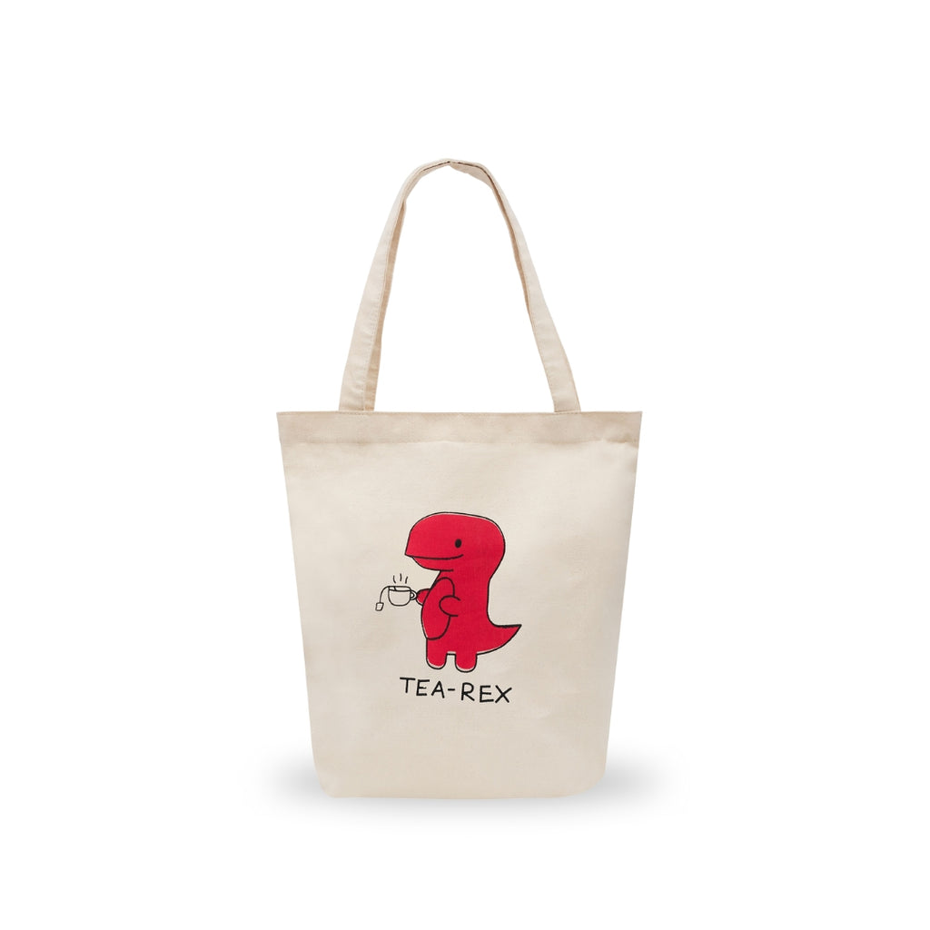 Cute Dinosaur Cotton Tote Bag