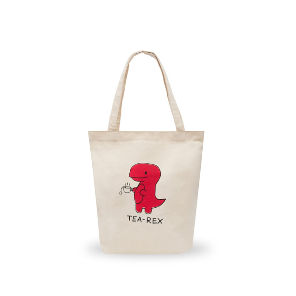 Cute Dinosaur Cotton Tote Bag