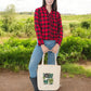 Botanical Cotton Tote Bag