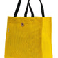 Jute Tote Bag with Button Closure