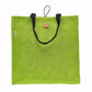 Jute Tote Bag with Button Closure