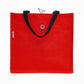 Jute Tote Bag with Button Closure