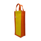 Yellow & Orange Jute Bottle Bag