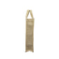 Natural & White Jute Bottle Bag
