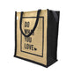 Jute Tote Bag – "Do What You Love"