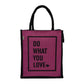 Jute Tote Bag – "Do What You Love"