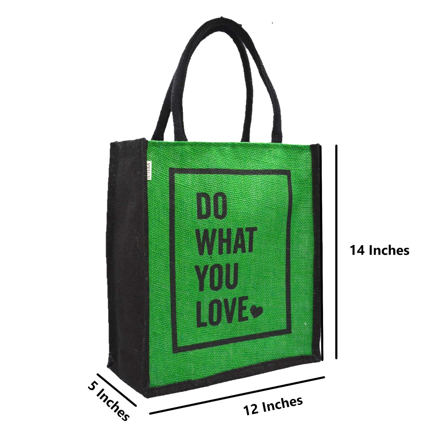 Jute Tote Bag – "Do What You Love"
