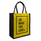 Jute Tote Bag – "Do What You Love"