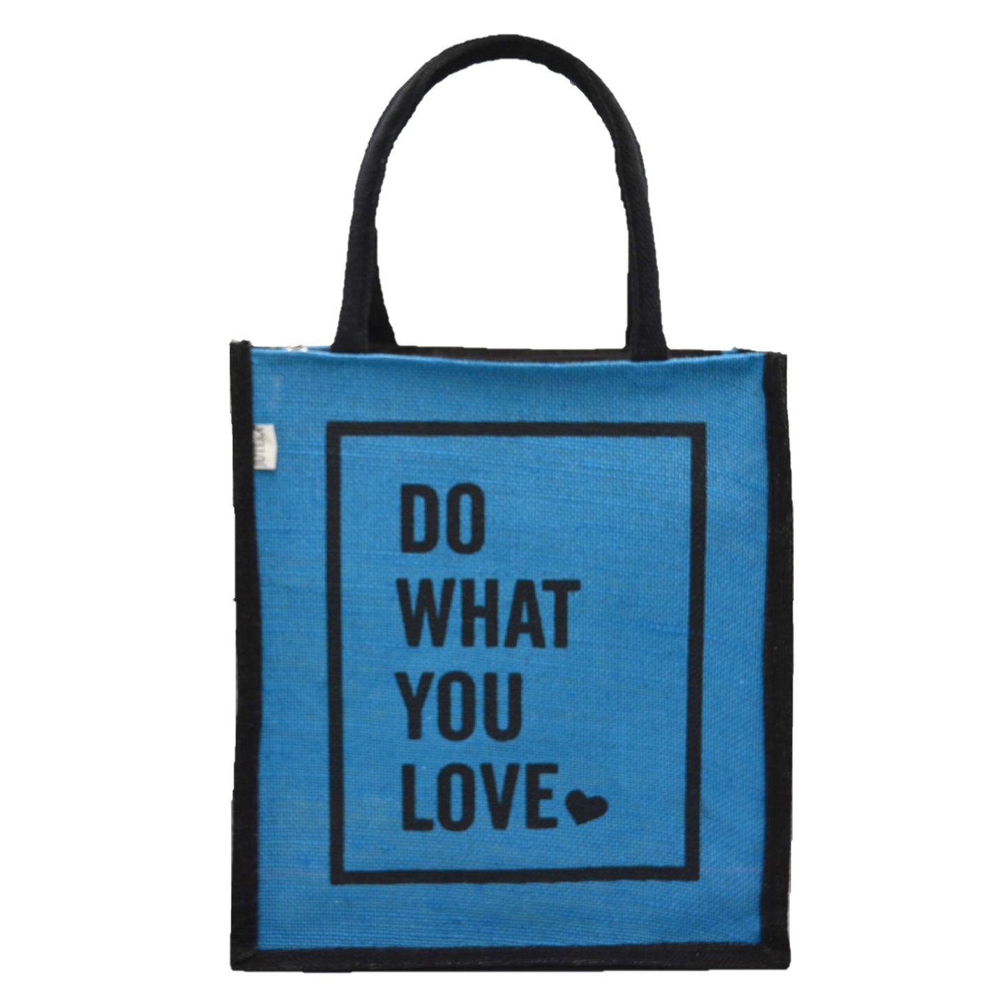 Jute Tote Bag – "Do What You Love"