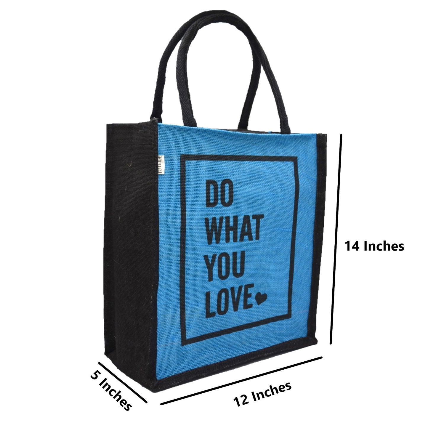 Jute Tote Bag – "Do What You Love"