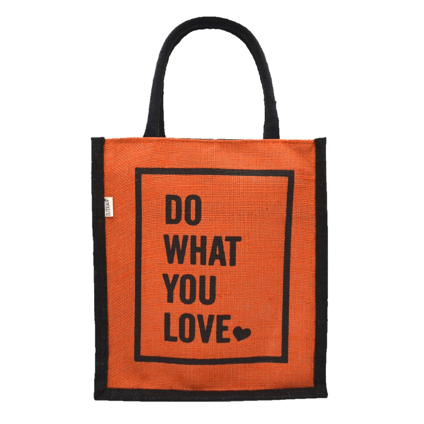 Jute Tote Bag – "Do What You Love"