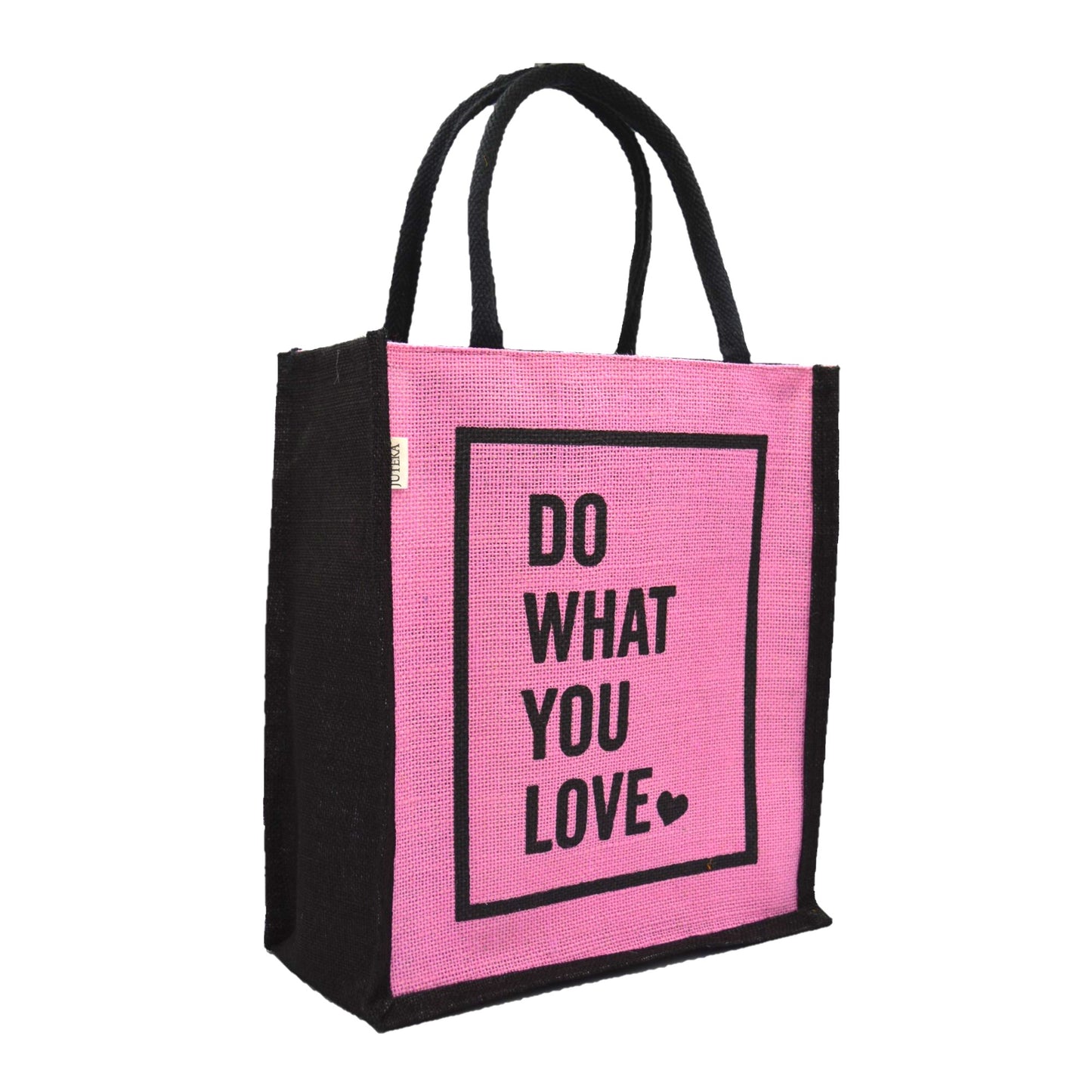 Jute Tote Bag – "Do What You Love"