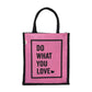 Jute Tote Bag – "Do What You Love"