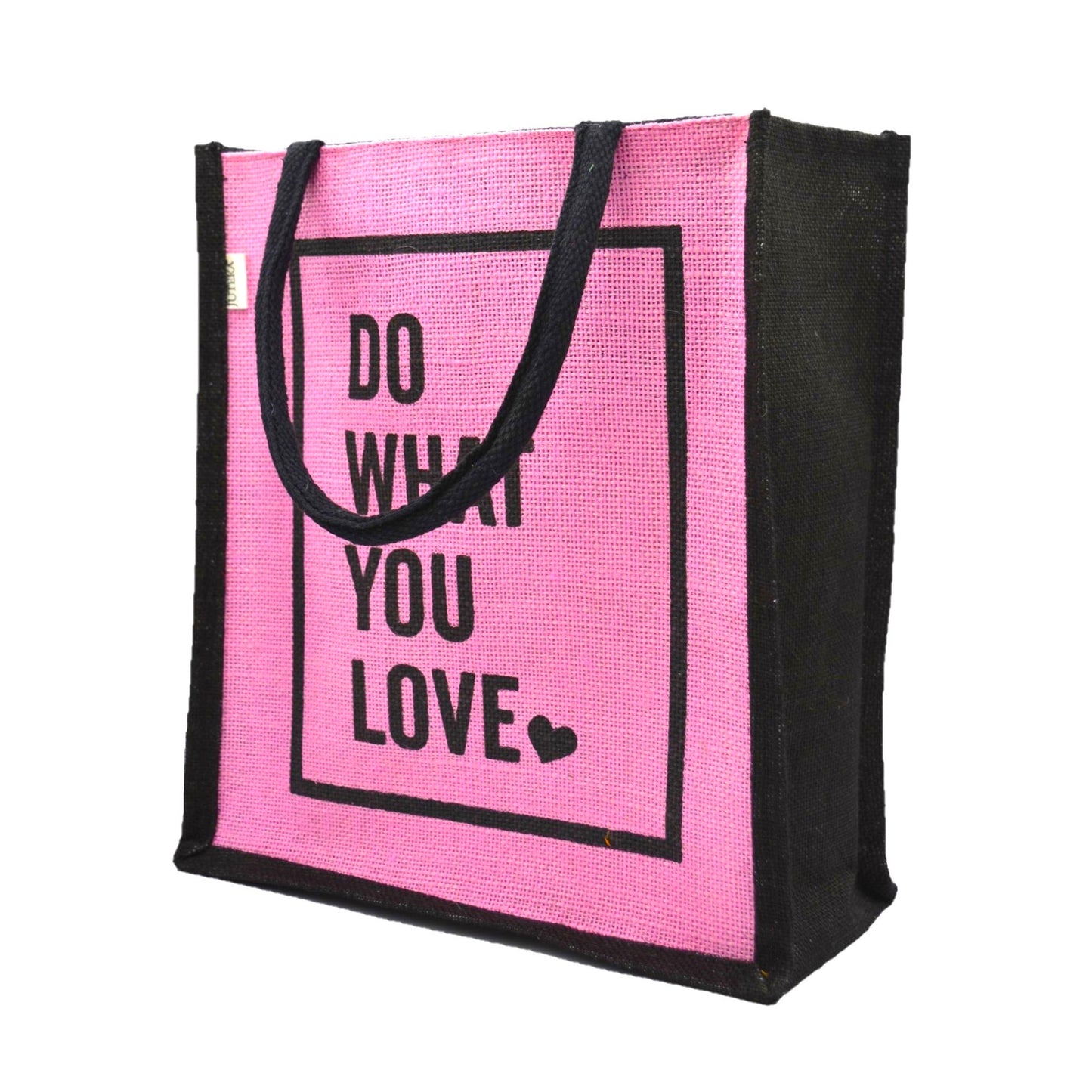 Jute Tote Bag – "Do What You Love"