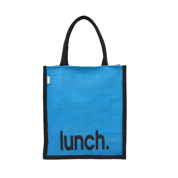 Jute Lunch Tote Bag
