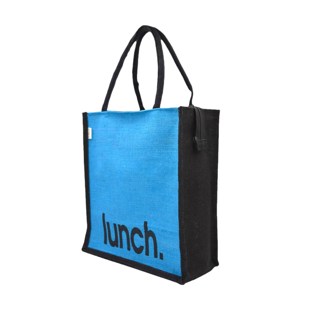 Jute Lunch Tote Bag