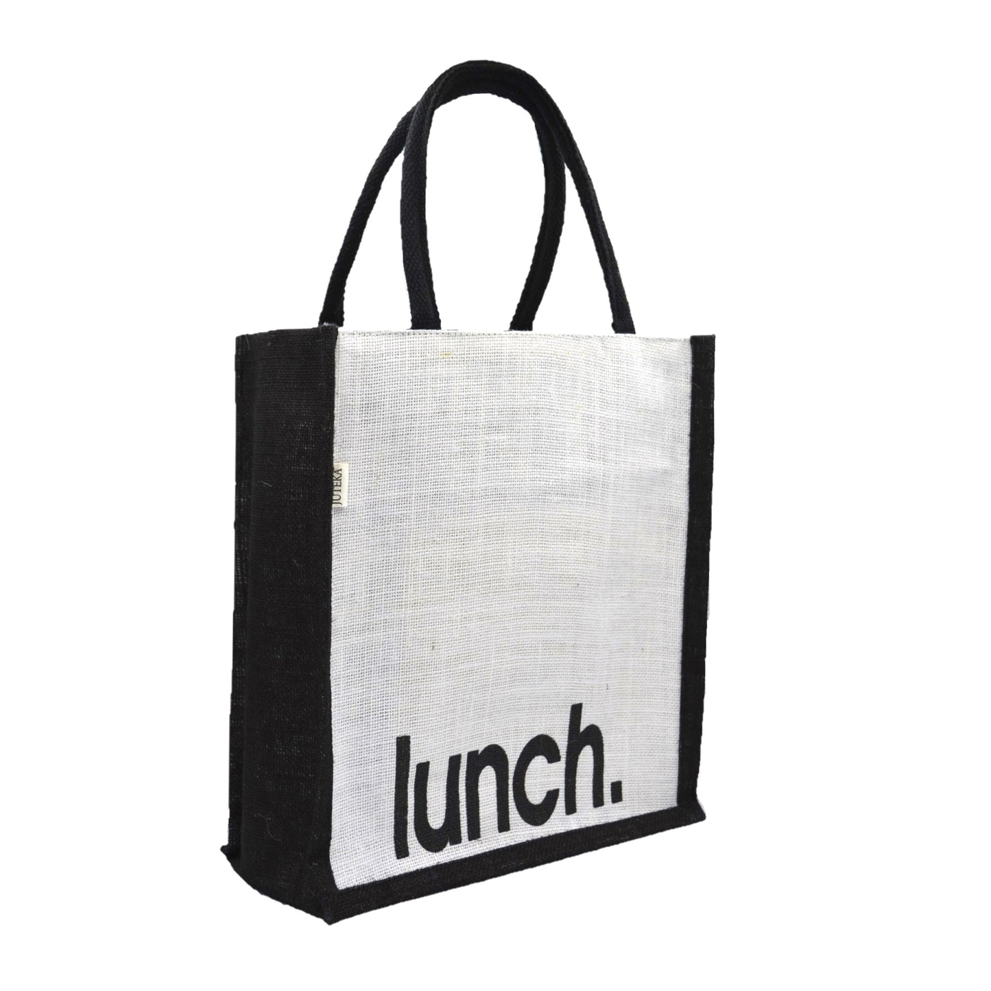 Jute Lunch Tote Bag