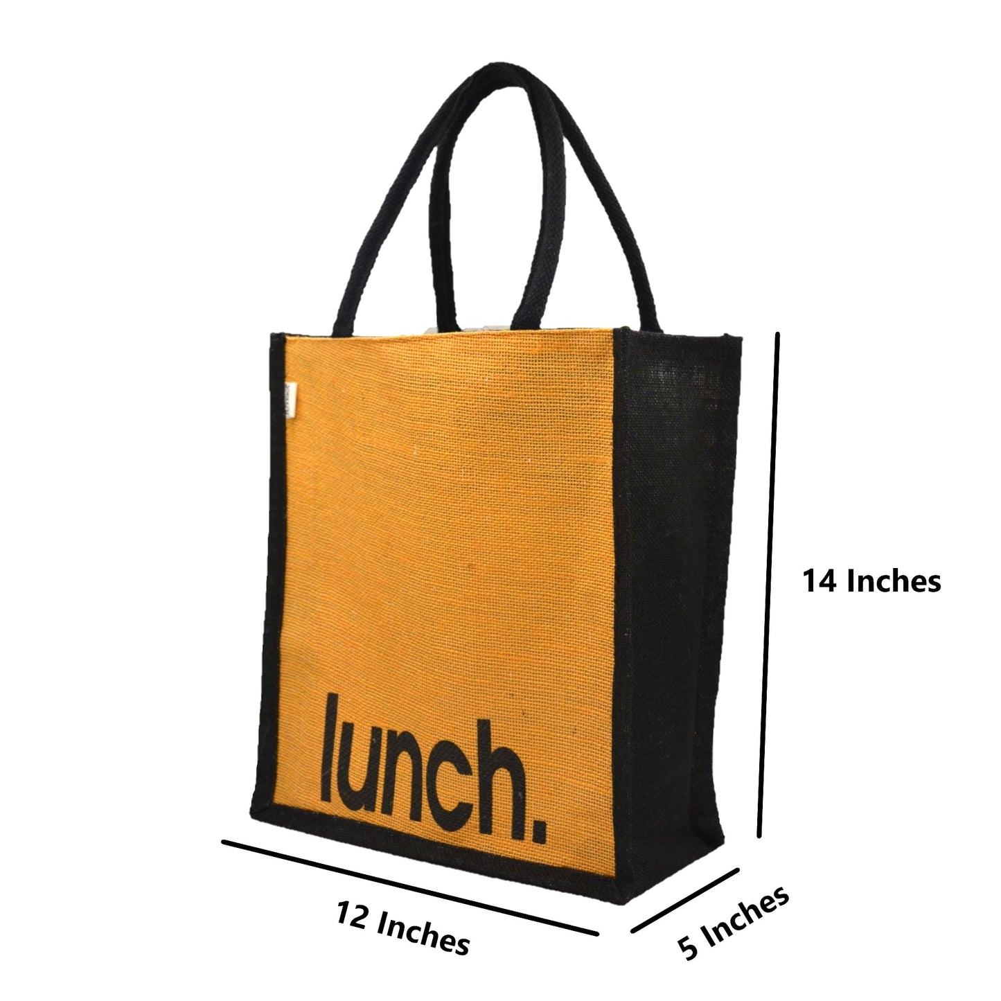 Jute Lunch Tote Bag