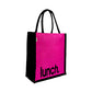 Jute Lunch Tote Bag