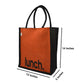 Jute Lunch Tote Bag