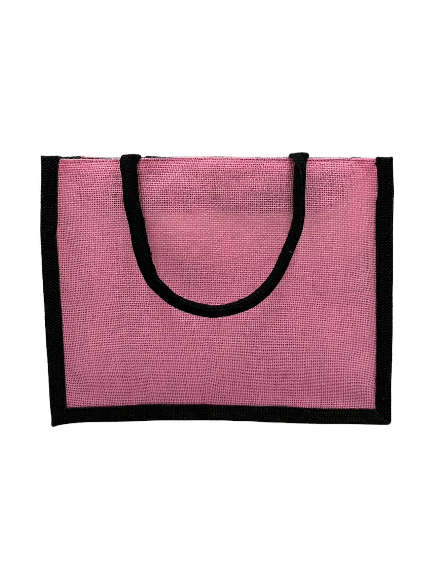 "Good Vibes Only" Jute Tote Bag
