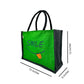 Jute Tote Bag with "Smile"