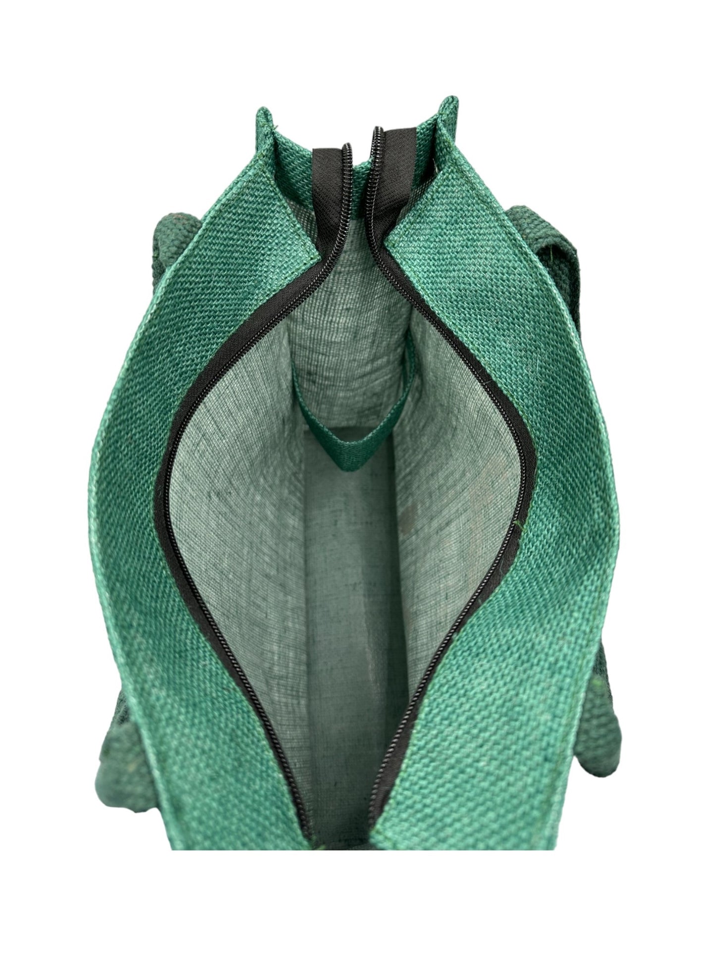"Inhale Exhale" Panda Jute Tote Bag Jute Tot Bag