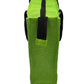"Inhale Exhale" Panda Design Jute Tote Bag