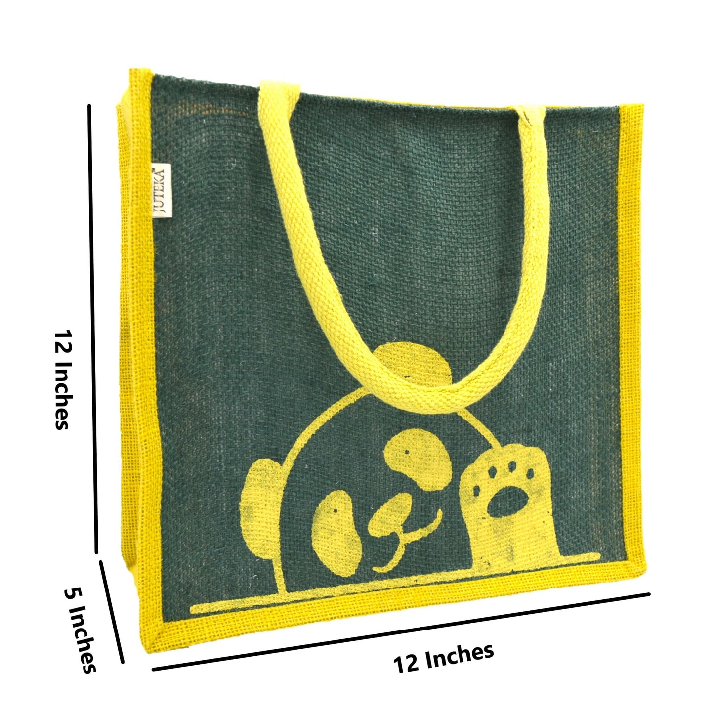 Jute Tote Bag (Panda)