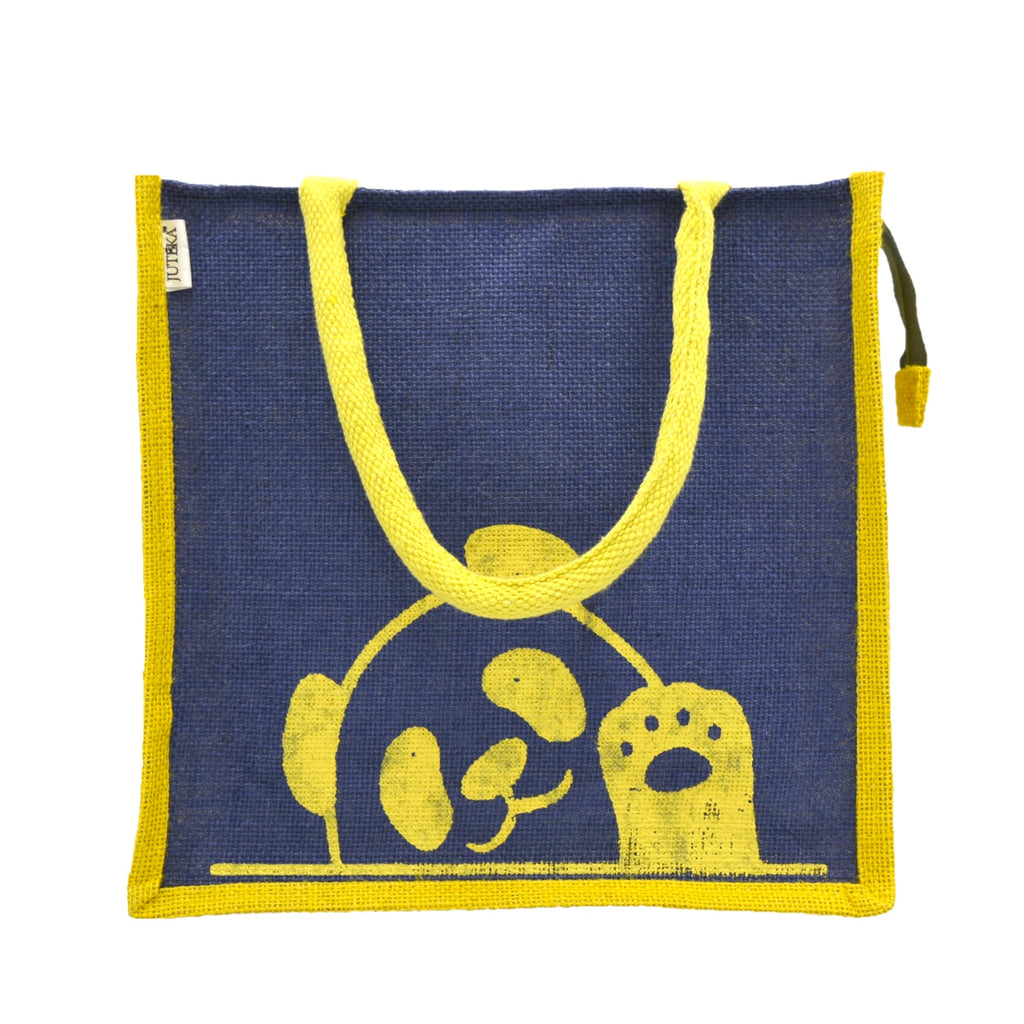 Jute Tote Bag (Panda)