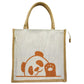 Jute Tote Bag (Panda)