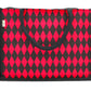 Diamond Pattern Jute Tote Bag