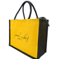 "Good Vibes Only" Jute Tote Bag