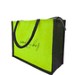 "Good Vibes Only" Jute Tote Bag