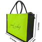 "Good Vibes Only" Jute Tote Bag